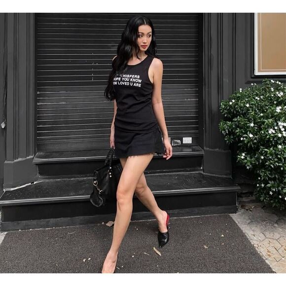 ✨Cogent Project Black Unisex Graphic Sz Small Tank✨ - Picture 8 of 15